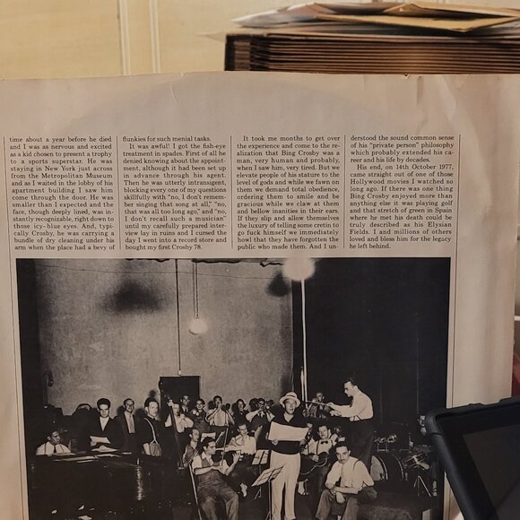 2/$9 Records: " A Bing Crosby Collection" Vol I, Demo 33 1/3 Vinyl LP - Picture 5 of 8